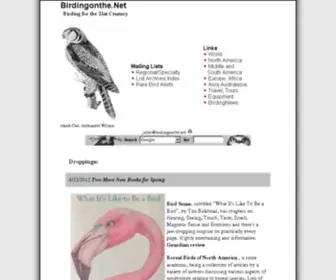 Birdingonthe.net(Birdingonthe) Screenshot