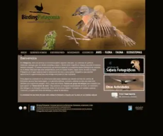 Birdingpatagonia.com(Avistaje de aves en Bariloche) Screenshot