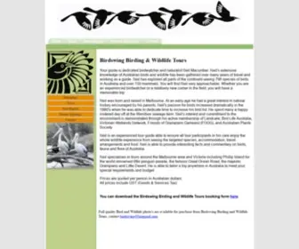 Birdingwildlifetours.com.au(Birdswing) Screenshot