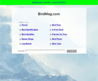 Birdmag.com(BIRDMAG DOT COM) Screenshot