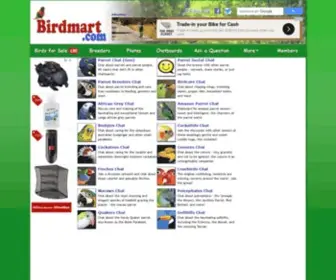 Birdmart.com(Parrot owners psittacines parrot chatboards parrot chat) Screenshot