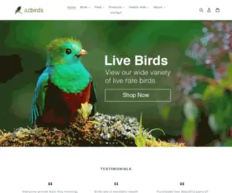 Birdproduct.com(AZ Birds) Screenshot