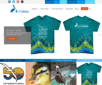 Birdrescue.org(International Bird Rescue) Screenshot