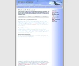 Birdsamore.com(Amoré) Screenshot