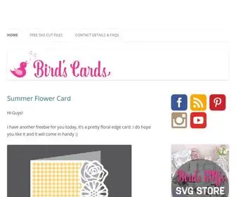 Birdscards.com(Birds Cards) Screenshot