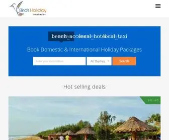 Birdsholiday.com(Birds Holiday) Screenshot