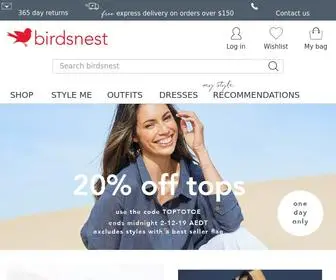 Birdsnest.com.au(Australian Women's Clothing) Screenshot