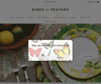 Birdsofafeather.co.za(Birds of a Feather Cape Town) Screenshot