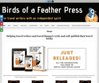Birdsofafeatherpress.com(For Travel Writers with an Independent Spirit) Screenshot