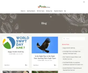 Birdsofiran.com(Birds of Iran) Screenshot