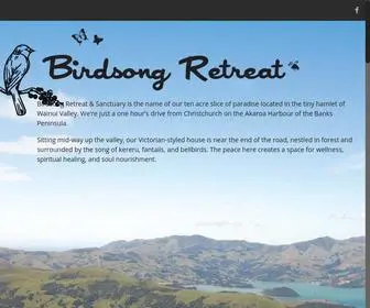 Birdsongretreat.nz(Sacred Sanctuary) Screenshot