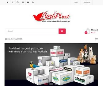 Birdsplanet.pk(Birds Planet Pet Store) Screenshot