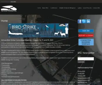 Birdstrike.org(Bird Strike Committee USA) Screenshot