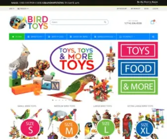 Birdtoys.com(BirdToys) Screenshot