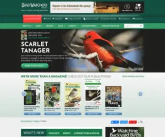 Birdwatchersdigest.com(Bird Watcher's Digest) Screenshot