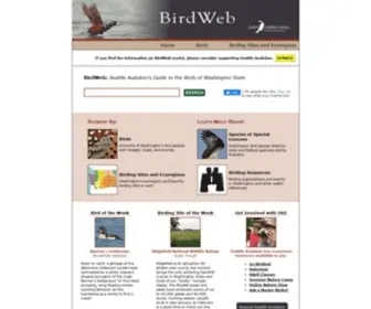 Birdweb.org(Birdweb) Screenshot