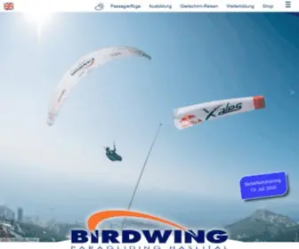 Birdwing.ch(BIRDWING Haslital) Screenshot