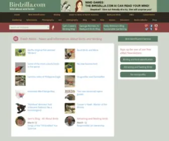 Birdzilla.com(Birding bird feeding) Screenshot