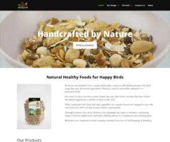 Birdzone.com.au(For years we have strived to create blends that can offer birds a holistic diet) Screenshot