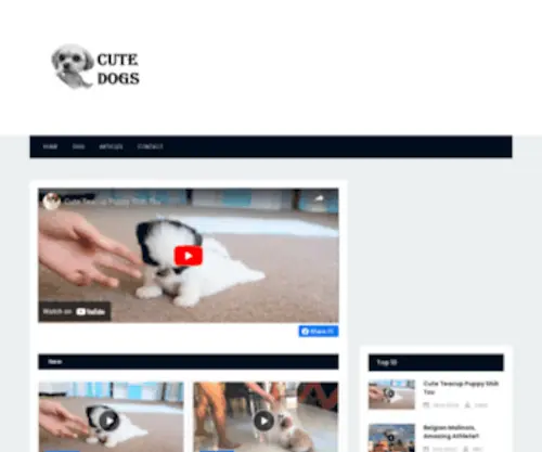 Birekonomi.com(Cute Dogs) Screenshot