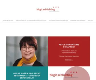 Birgit-SChlichting.de(Brit Schlichting) Screenshot