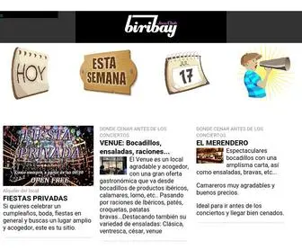 Biribay.es(Biribay Jazz Club) Screenshot