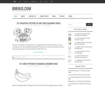 Birijus.com(Birthday cake design pictures) Screenshot