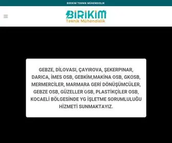 Birikimteknikmuhendislik.com(ANA SAYFA) Screenshot