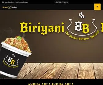 Biriyanibrothers.in(Biriyani Brothers) Screenshot