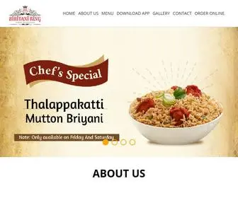 Biriyanikingsd.com(Biriyani King) Screenshot