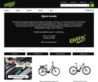Birk.no(Sykkelbutikk) Screenshot