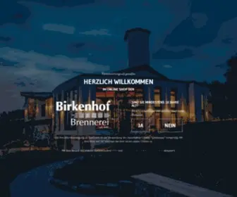 Birkenhof-Brennerei.de(Birkenhof Brennerei) Screenshot