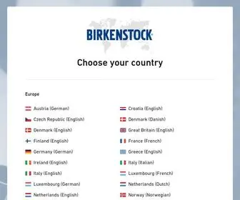 Birkenstock.com(Birkenstock Nederland) Screenshot