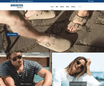 Birkenstockmanly.com.au(Birkenstock Manly) Screenshot