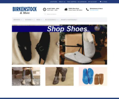 Birkenstockstl.com(Birkenstock & More) Screenshot
