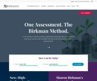 Birkman.com(Birkman International) Screenshot