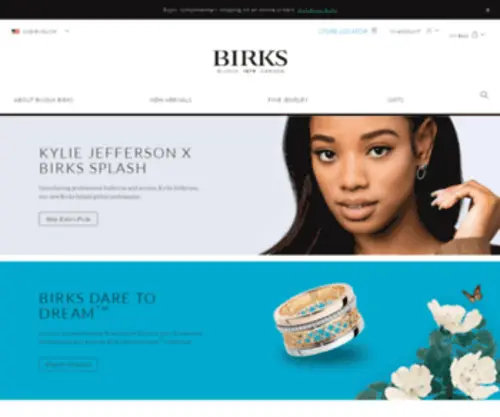 Birksgroup.com(Maison Birks) Screenshot