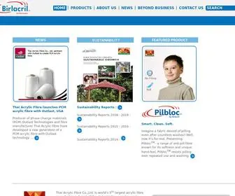 Birlacril.com(Aditya Birla Group) Screenshot