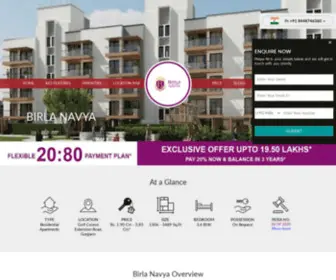 Birlanavyagurgaon.co.in(Birla Navya) Screenshot