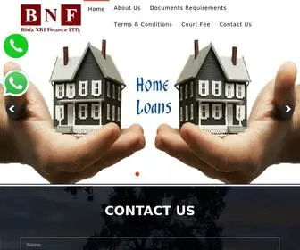 Birlanrifinanceltd.com(Birla Nri Finance LTD) Screenshot