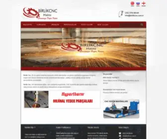 Birlikcnc.com.tr(Birlik Cnc Makine Sanayi Tic.Ltd) Screenshot