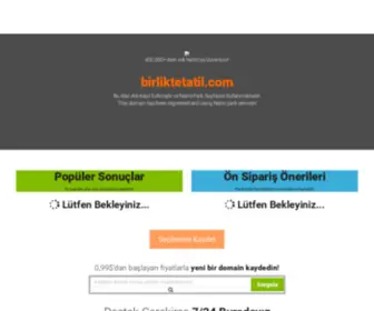 Birliktetatil.com(Birlikte Tatil) Screenshot