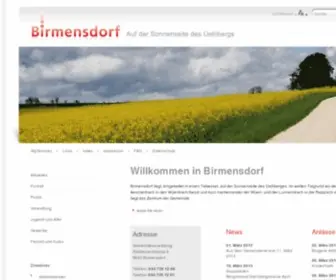 Birmensdorf.ch(Birmensdorf) Screenshot