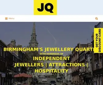 Birmingham-Jewellery-Quarter.net(Birmingham Jewellery Quarter) Screenshot