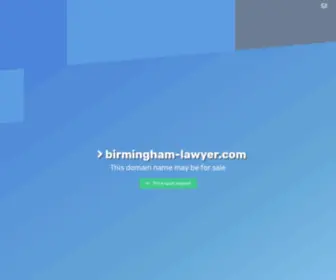 Birmingham-Lawyer.com(Domain name may be for sale) Screenshot