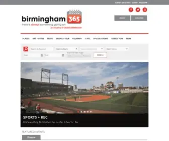 Birmingham365.org(Birmingham 365) Screenshot