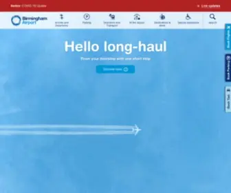 Birminghamairport.co.uk(Here for your journey) Screenshot