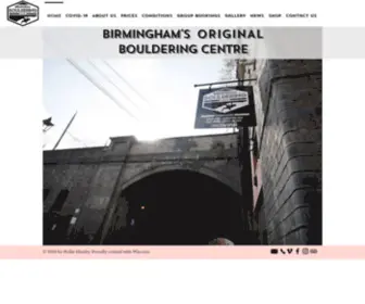 Birminghamboulderingcentre.com(Birminghambouldering) Screenshot