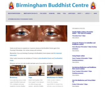 Birminghambuddhistcentre.org.uk(Birmingham Buddhist Centre) Screenshot