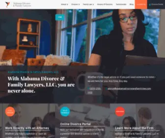 Birminghamdivorceblog.com(Alabama Divorce & Family Lawyers) Screenshot